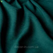 Jednotonowa dekoracyjna tkanka welur koloru ciemnego szmaragdu 84369v23