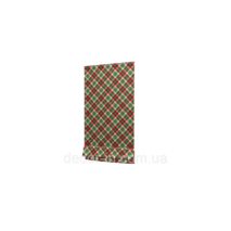Dekoracyjna tkanka komórka tartan zielona z czerwiennym Turcja 180см 88307v4