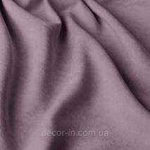Jednotonowa dekoracyjna tkanka welur bzowego koloru 295см 84437v46