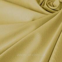 Jednotonowa dekoracyjna tkanka szaro - żółtego koloru z teflonem Turcja DRS - 84596