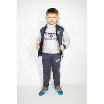Sportowy  trykotażowy  dziecięcy kostium trójka   (Ukraina) dla chłopaczka, 98-104-110-116 wzrost