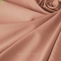 Jednotonowa dekoracyjna tkanka biało - różowego koloru Turcja DRK - 82554