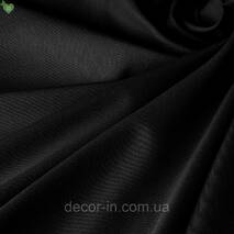 Jednotonowa dekoracyjna tkanka czerni DR - 81008