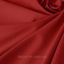 Jednotonowa dekoracyjna tkanka czerwieni z teflonem DRK - 84598