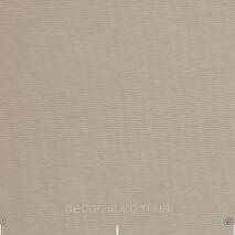 Jednotonowa dekoracyjna tkanka ciemno - kremowego koloru z teflonem DRM - 83165