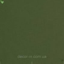 Jednotonowa dekoracyjna tkanka głębokiego oliwny - zielonego koloru Turcja DRY - 83170