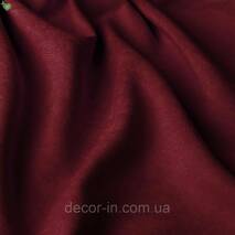 Jednotonowa dekoracyjna tkanka welur bordowy 84355v9