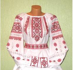 haftowana koszula w stylu ukraińskim ręcznie haftowana