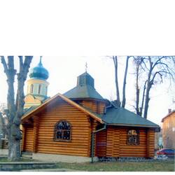 cerkiew z drewna