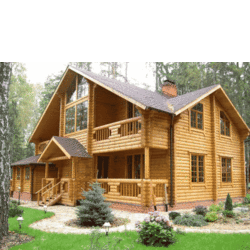 drewniany cottage