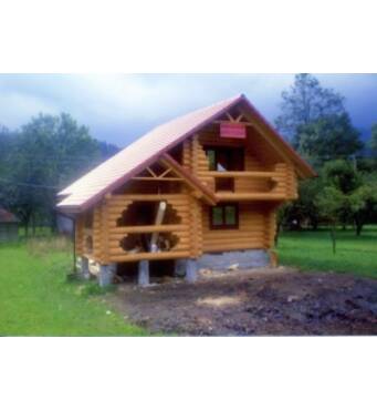 Budujemy domy z drewna (konstrukcje zrębowe)