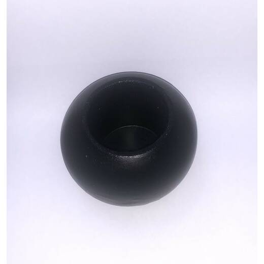 Gipsowy kubek Shar w kolorze czarnym