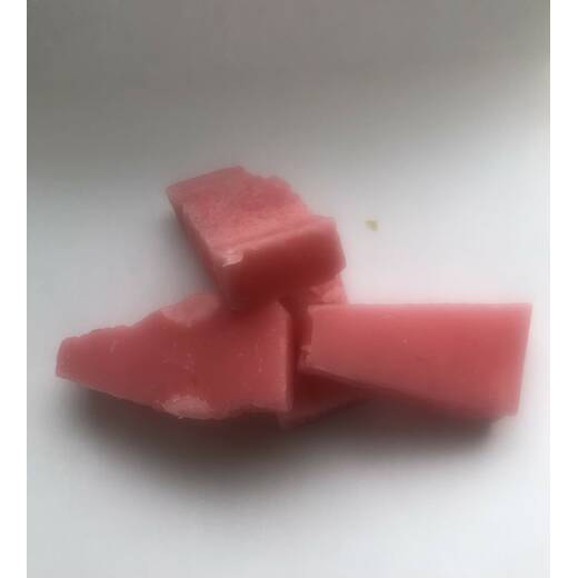Пищевой парафин розового цвета, 1 кг