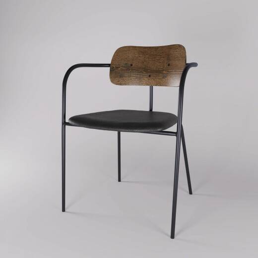 Krzesło metalowe Kankun