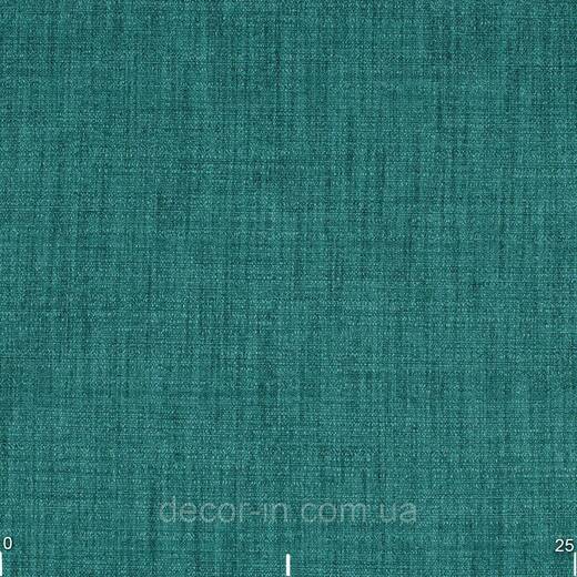 Dekoracyjna jednotonowa tkanka rogoża Osaki turkusowego koloru 300см 88374v18