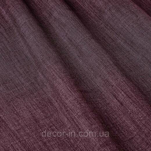 Dekoracyjna jednotonowa tkanka rogoża Osaki fioletu 300см 88372v16