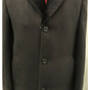 Palto męskie zimowe West - Fashion model UM 07 czarne