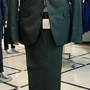 Męski garnitur West fashion model A Т- 14 zielony