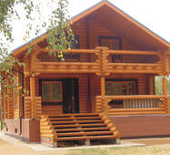 Budowa drewnianych domów, kolib