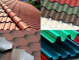 Dachowe materiały, ogólne