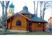 cerkiew z drewna